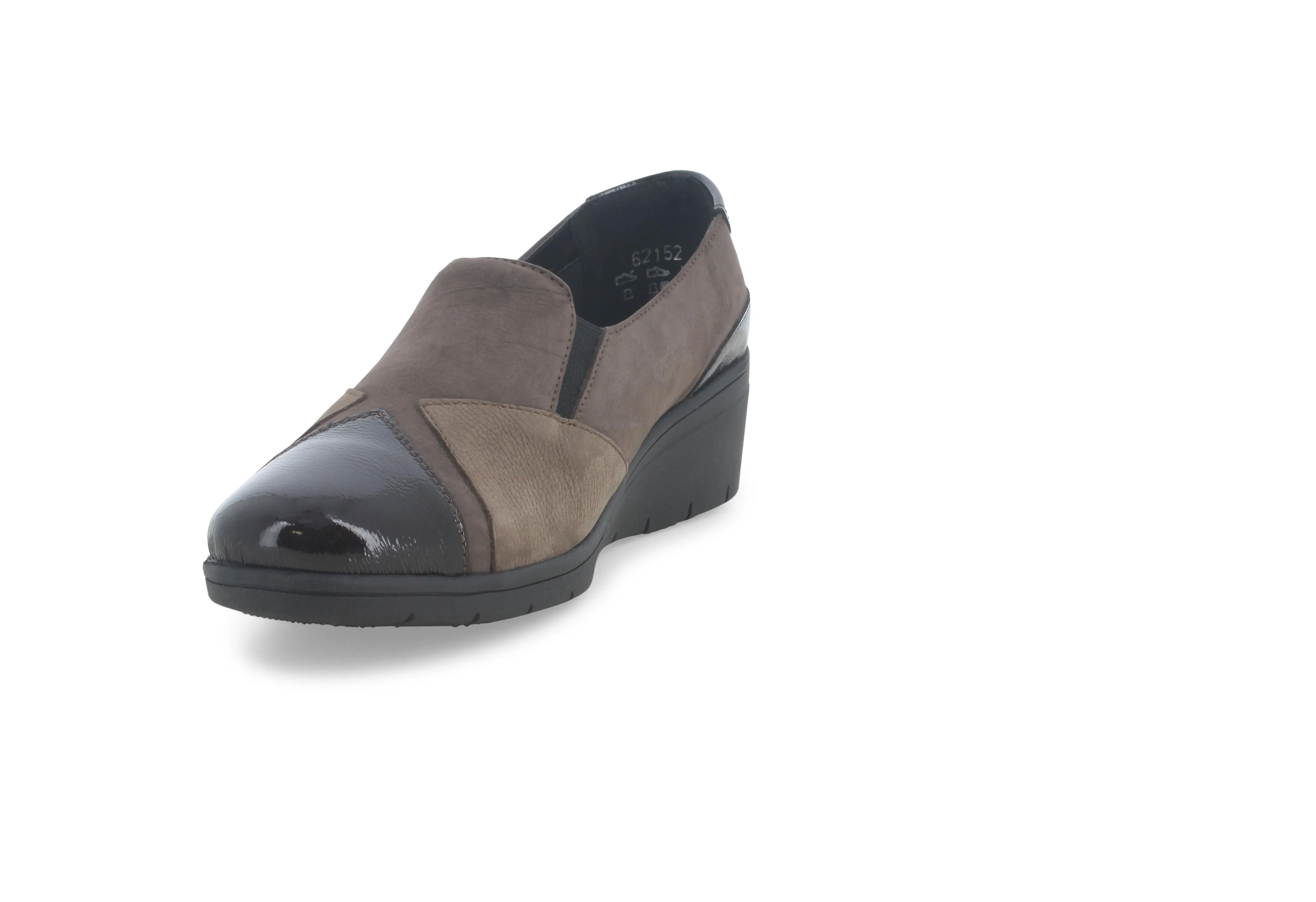 Melluso Donna Scarpe Invernali Zeppa Accollate Camoscio
