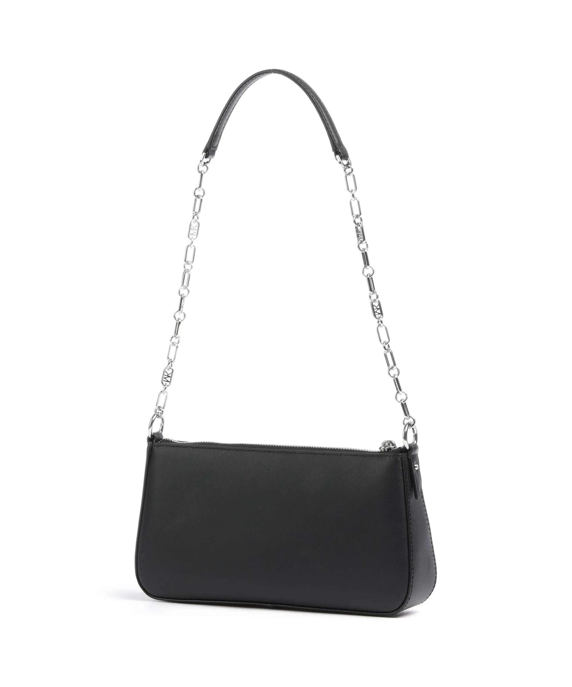  Michael Kors Empire Borsa a spalla pelle a grana fine nero  
