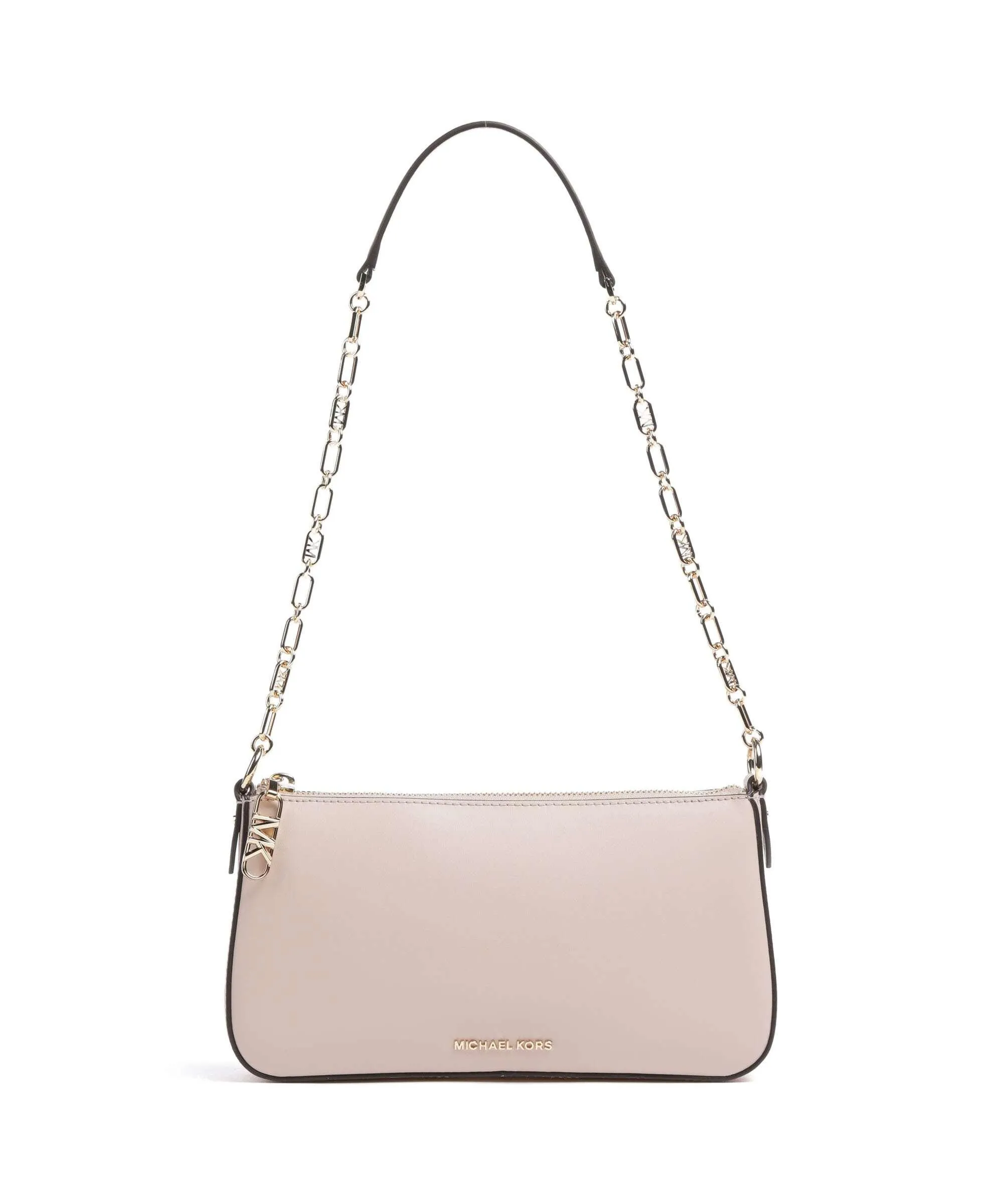  Michael Kors Empire Borsa a spalla pelle a grana fine rosa  