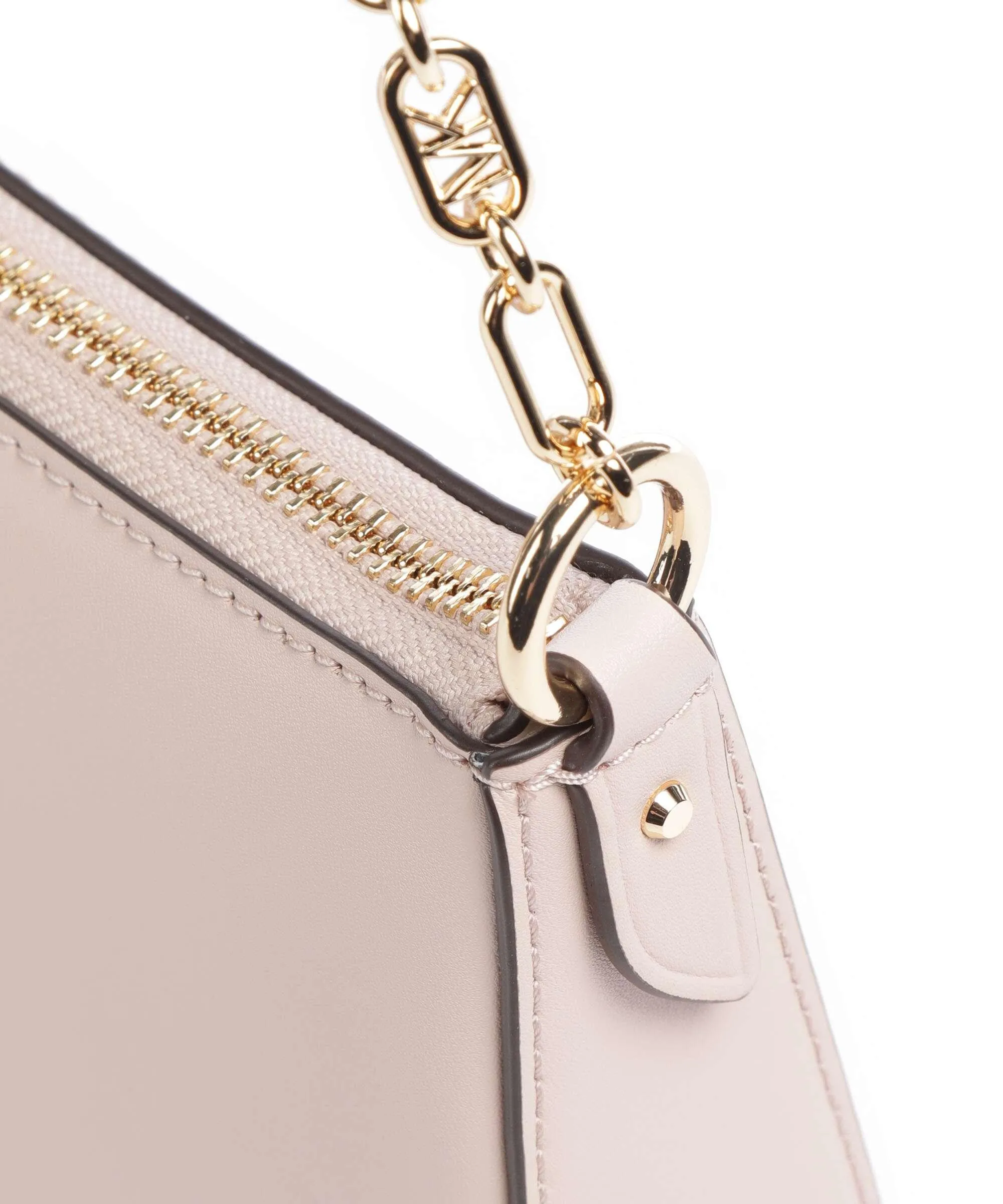  Michael Kors Empire Borsa a spalla pelle a grana fine rosa  