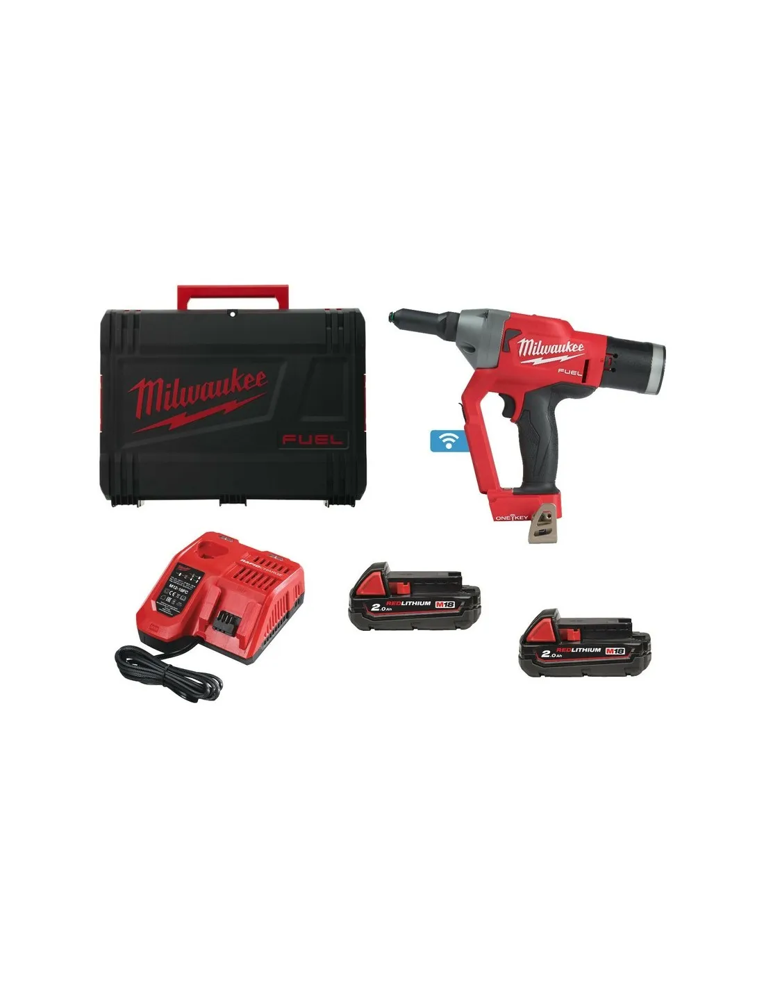 Milwaukee Rivettatrice a batteria M18 ONEFPRT-202X | Metautensili