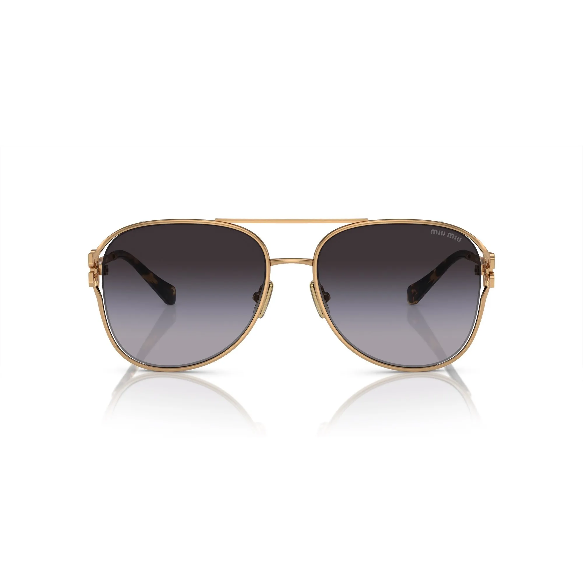   Miu Miu MU 52ZS - 7OE5D1 Oro Antico | Occhiale Da Sole Donna 