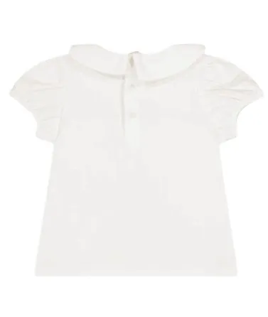 Moschino T-shirt con colletto tondo e logo MCM02S