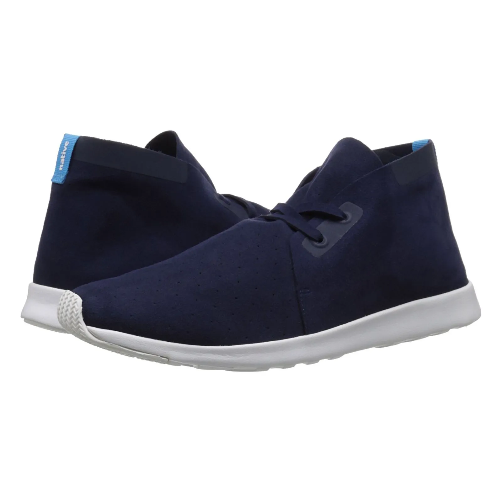 Native Apollo Chukka Shoes - Regatta Blue / Shell White - Scarpe Profilo Basse Uomo / Donna Blu / Bianche    