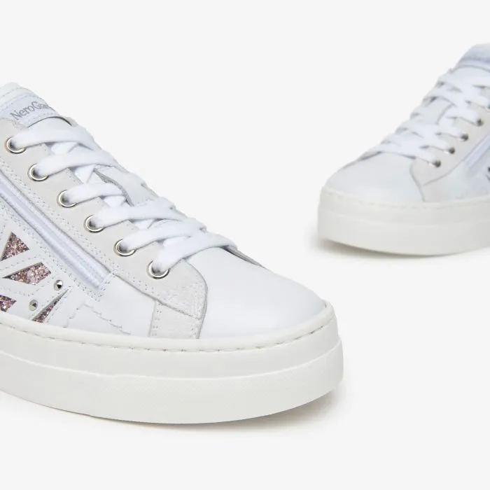 Nero Giardini E409931D-707 sneaker bianco - fuxia