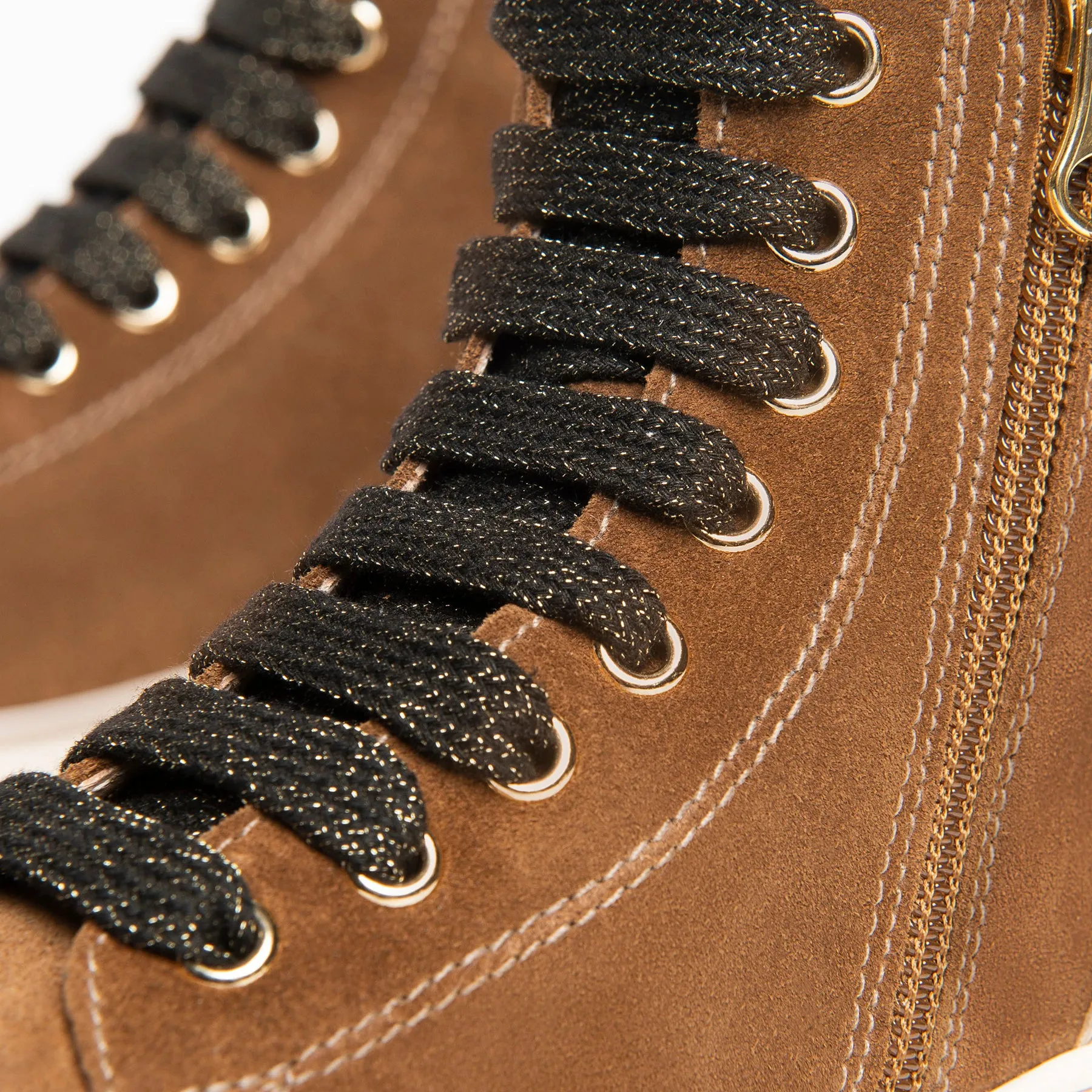 NERO GIARDINI Sneaker Alta Bambina - I131953F Marrone  