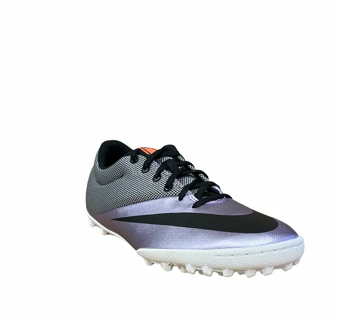 Nike men's soccer shoe Mercurialx Pro TF 725245 508 metallic lilac
