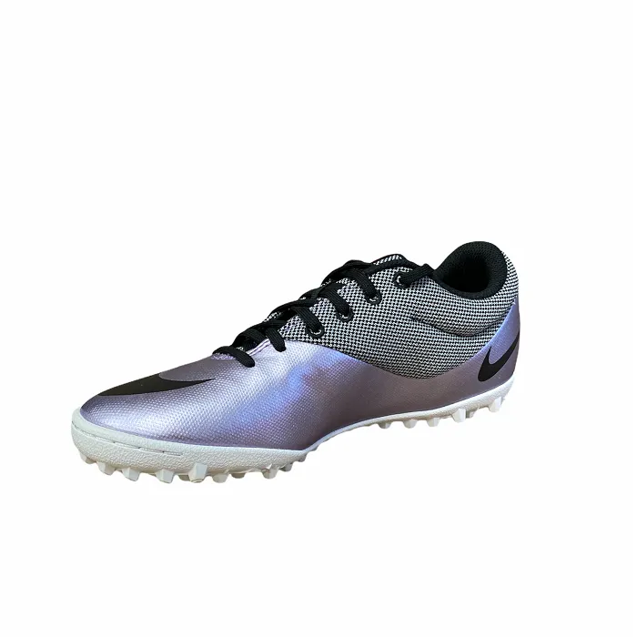 Nike men's soccer shoe Mercurialx Pro TF 725245 508 metallic lilac