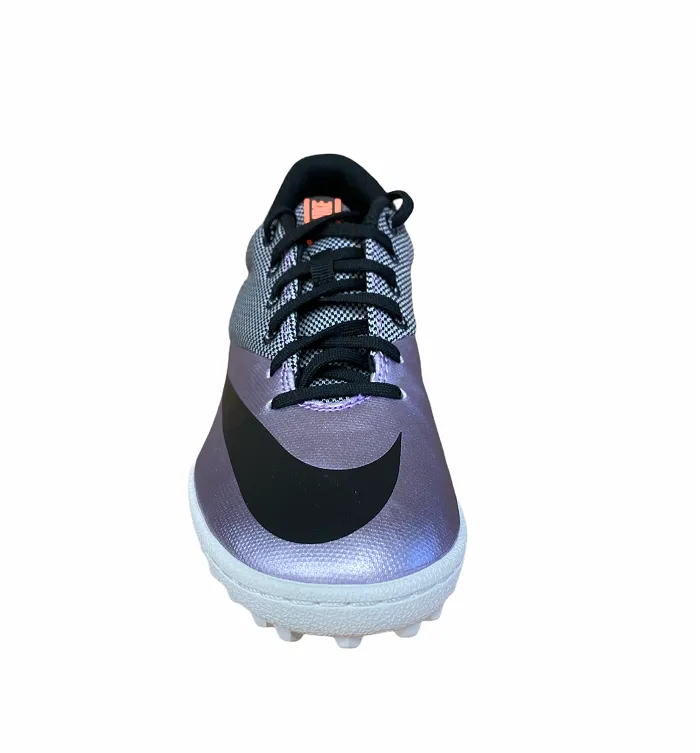 Nike men's soccer shoe Mercurialx Pro TF 725245 508 metallic lilac