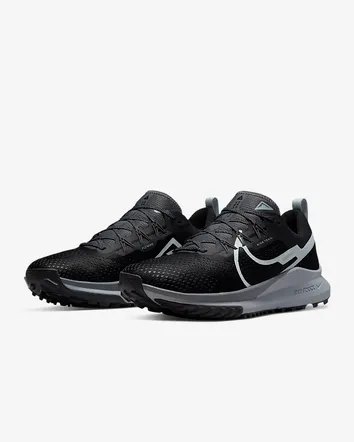 Nike React Pegasus Trail 4 men's trail shoe DJ6158 001 black-dark gray