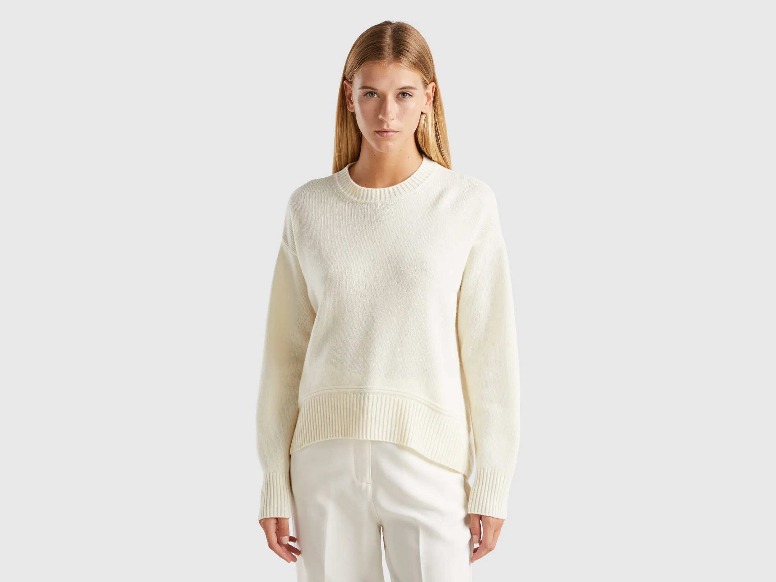 Nuovi arrivi Maglia boxy fit in misto lana