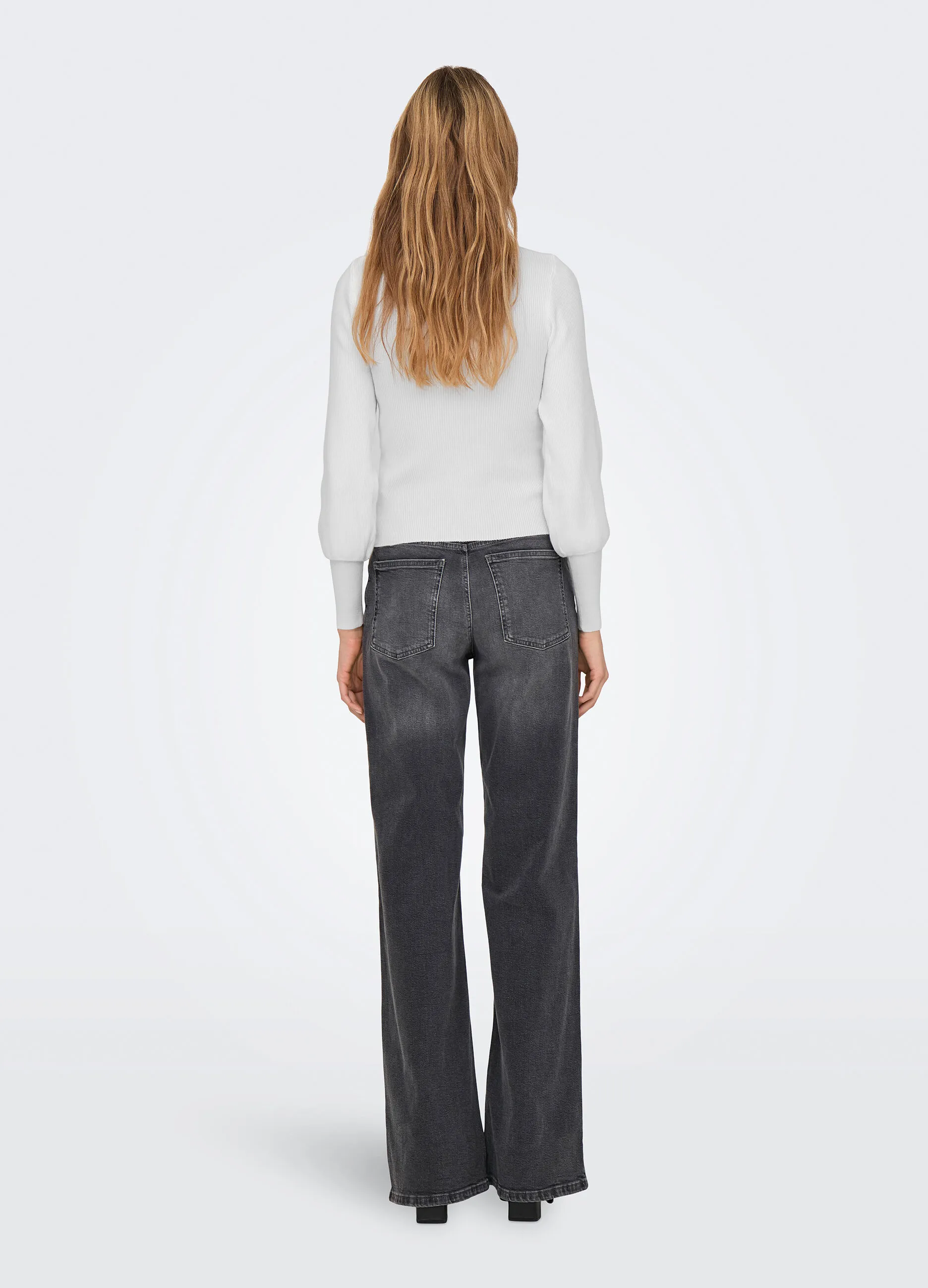ONLY  Pullover a maniche lunghe con cut out donna
