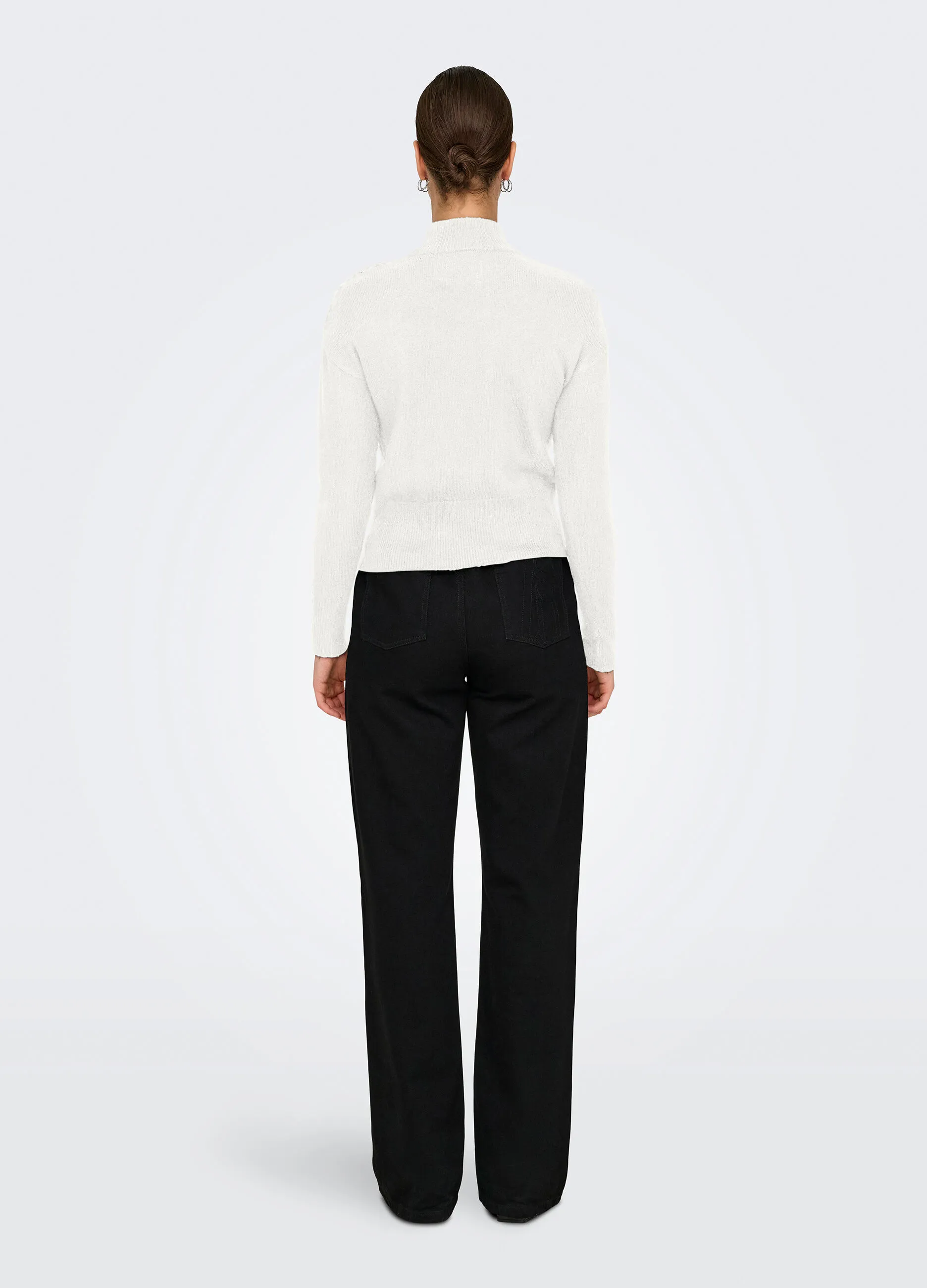 ONLY  Pullover a maniche lunghe con paillettes donna