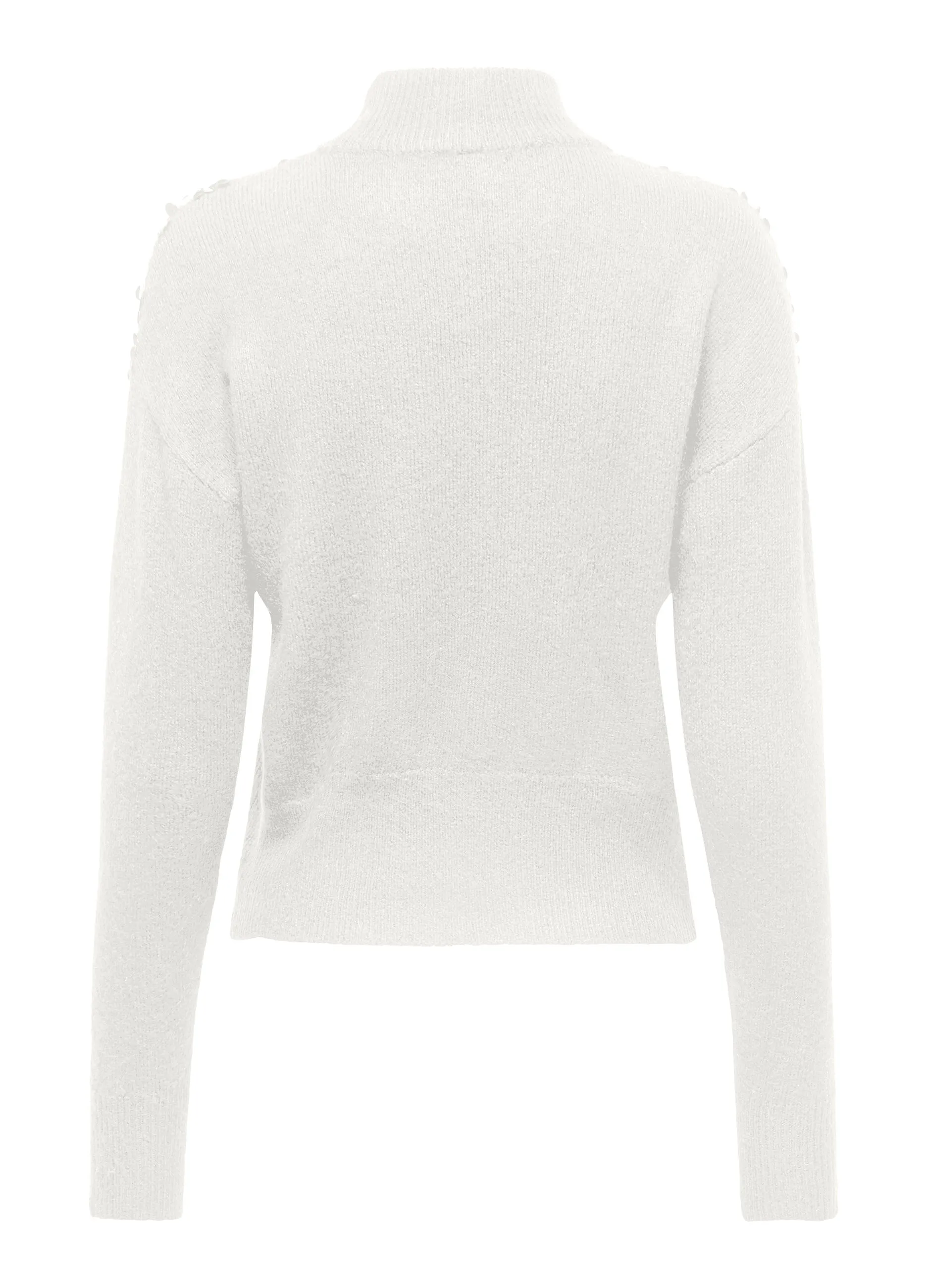 ONLY  Pullover a maniche lunghe con paillettes donna