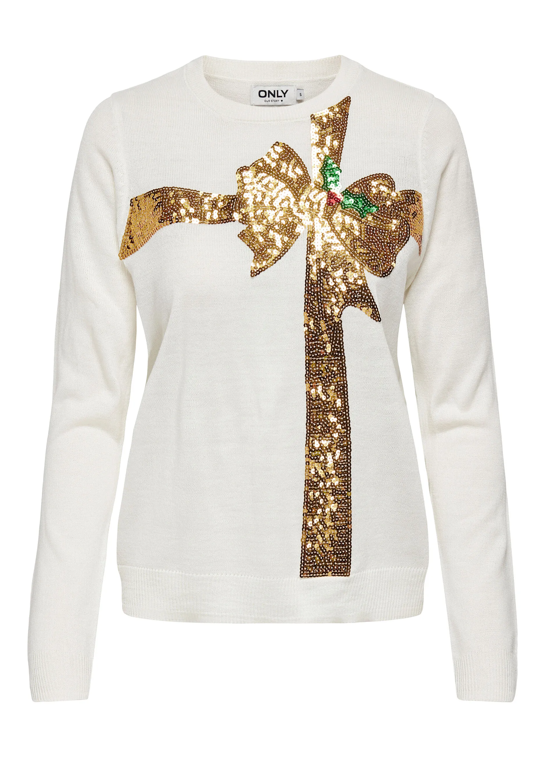 ONLY  Pullover con paillettes donna
