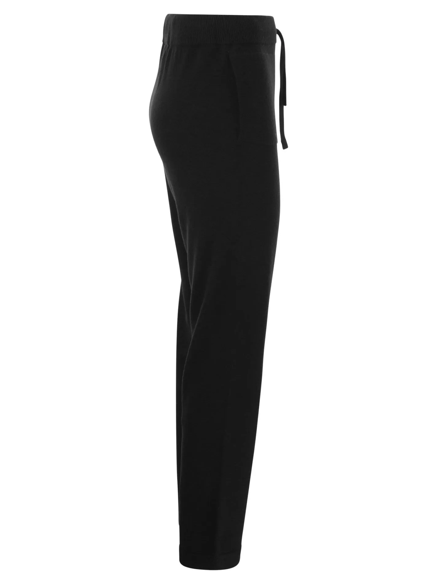 Pantalone in maglia di lana, viscosa e cashmere