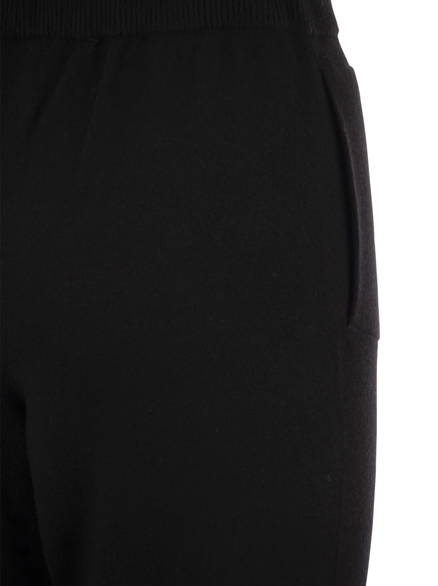 Pantalone in maglia di lana, viscosa e cashmere
