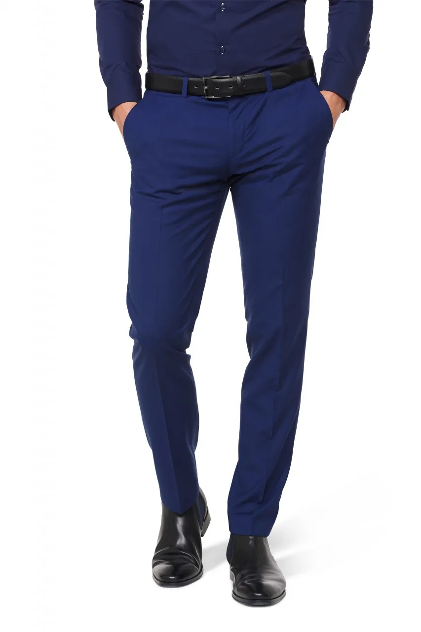 Pantalone slim fit digel move blu marine