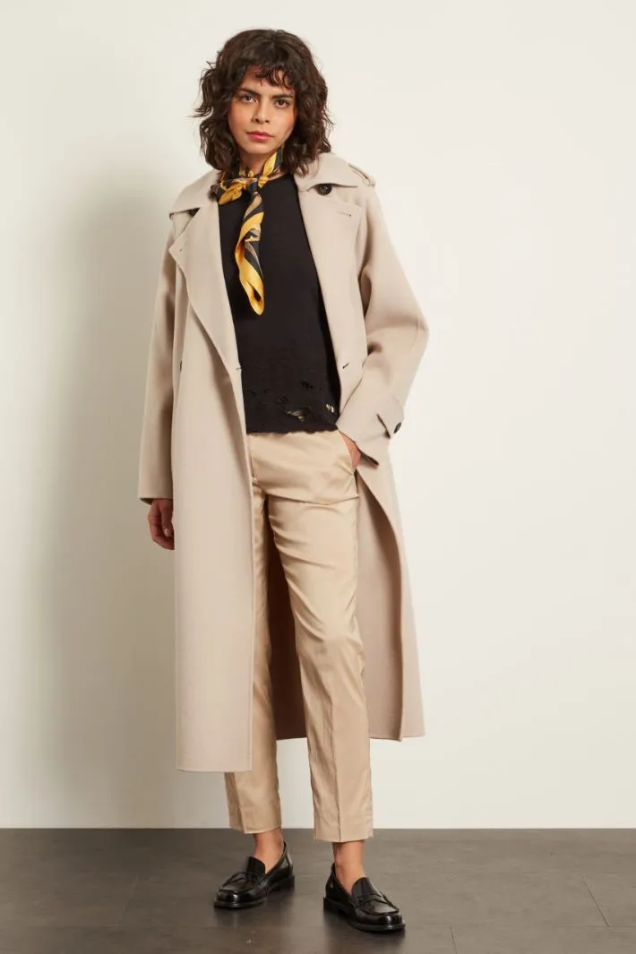 Pantaloni chino in cotone