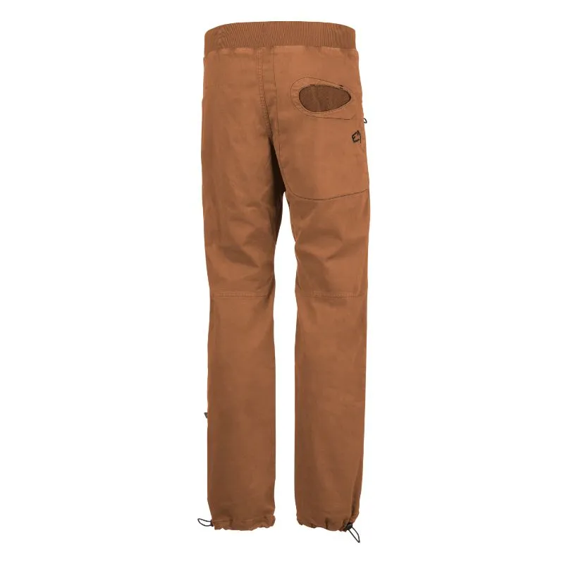 Pantaloni da arrampicata per uomo E9 RONDO SLIM (TOBACCO)
