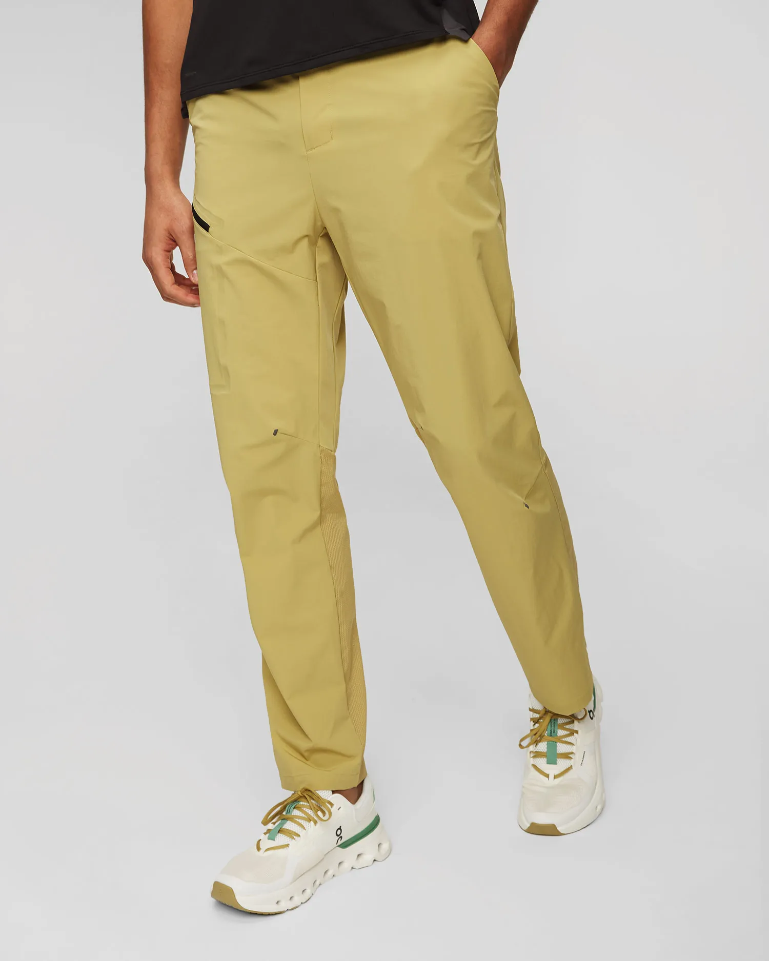 Pantaloni da uomo On Running Trek Pants 1ME11491944-safari-black