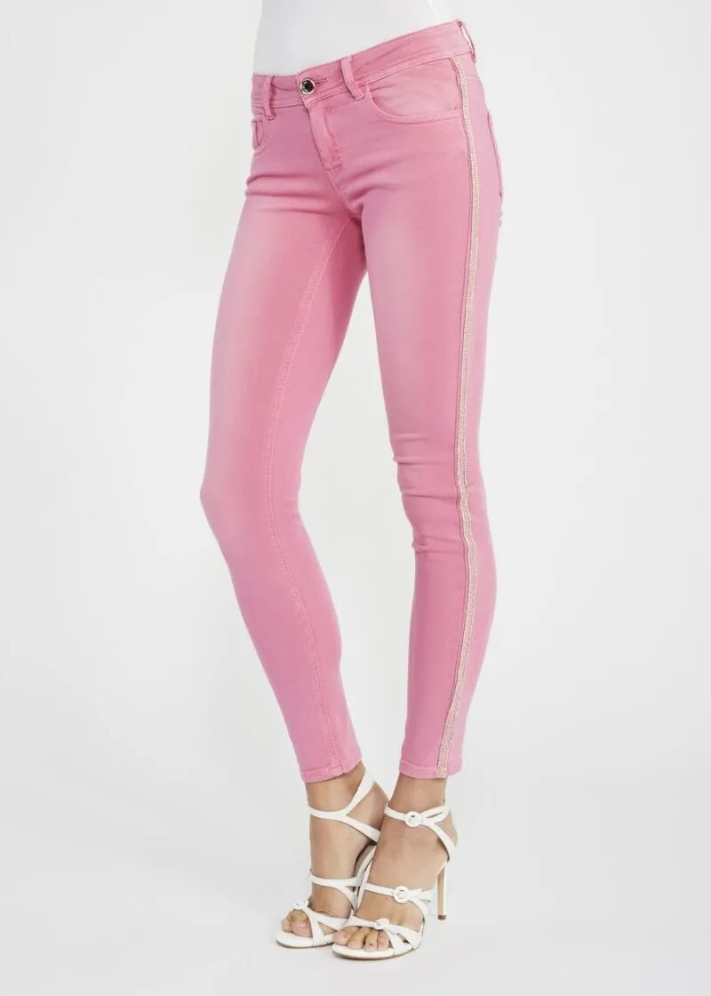 Pantaloni in bull di cotone