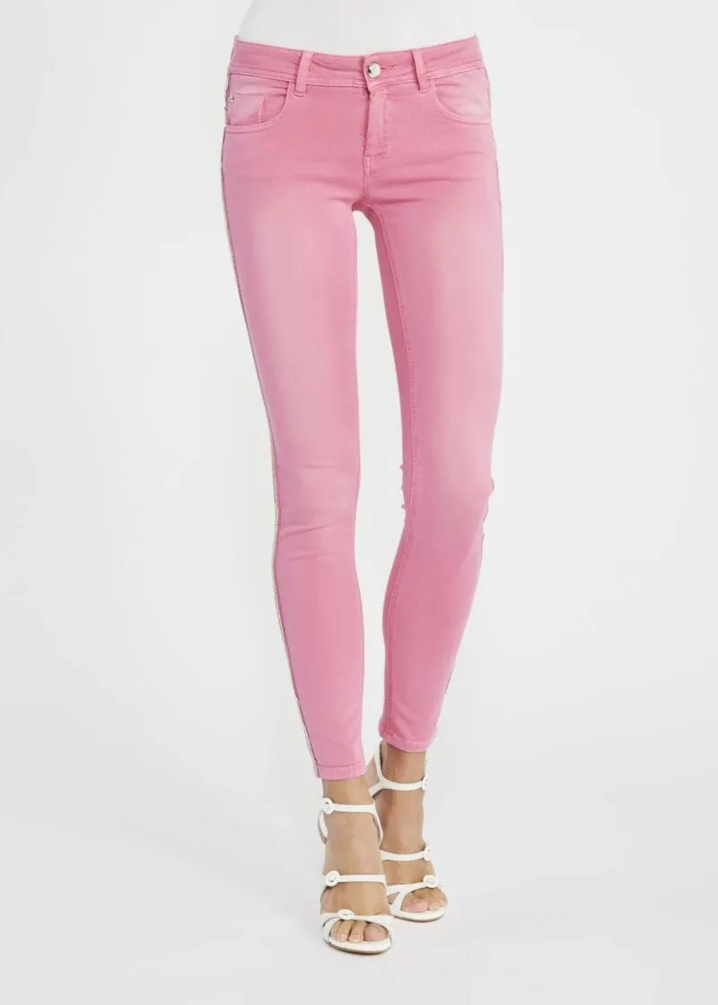 Pantaloni in bull di cotone