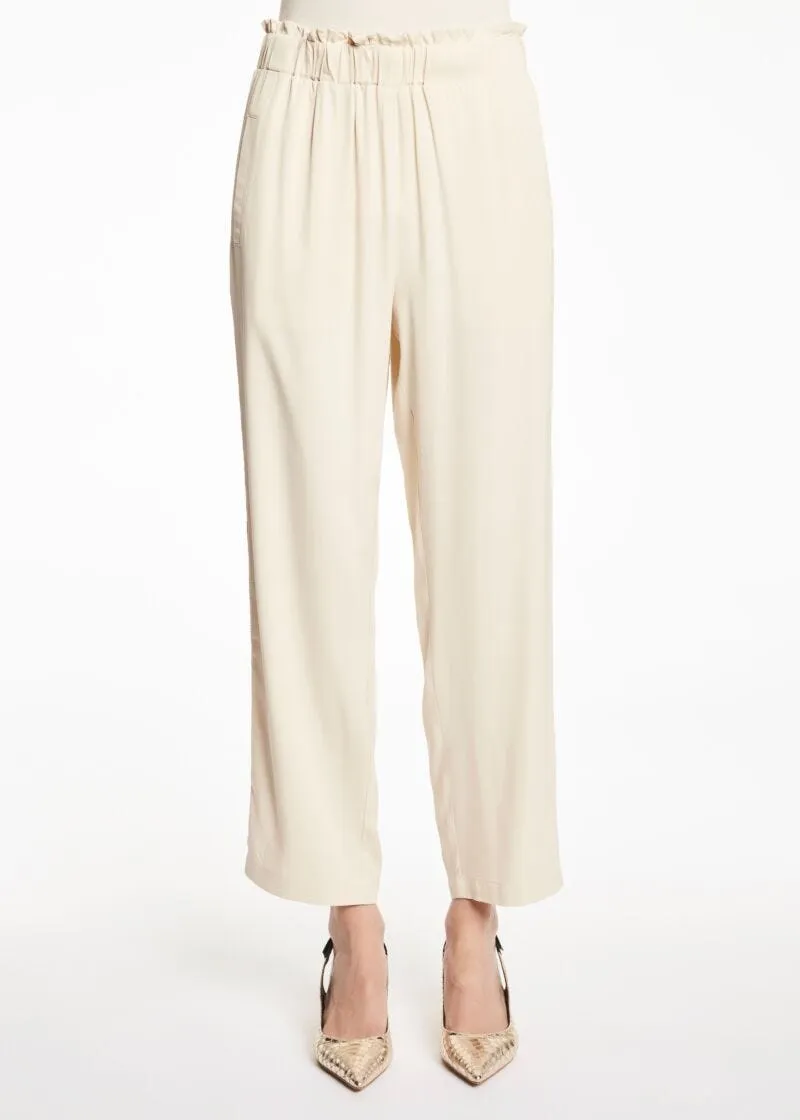 Pantaloni in twill