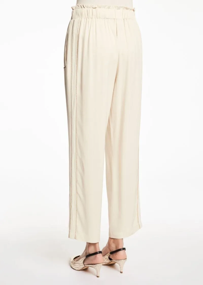 Pantaloni in twill