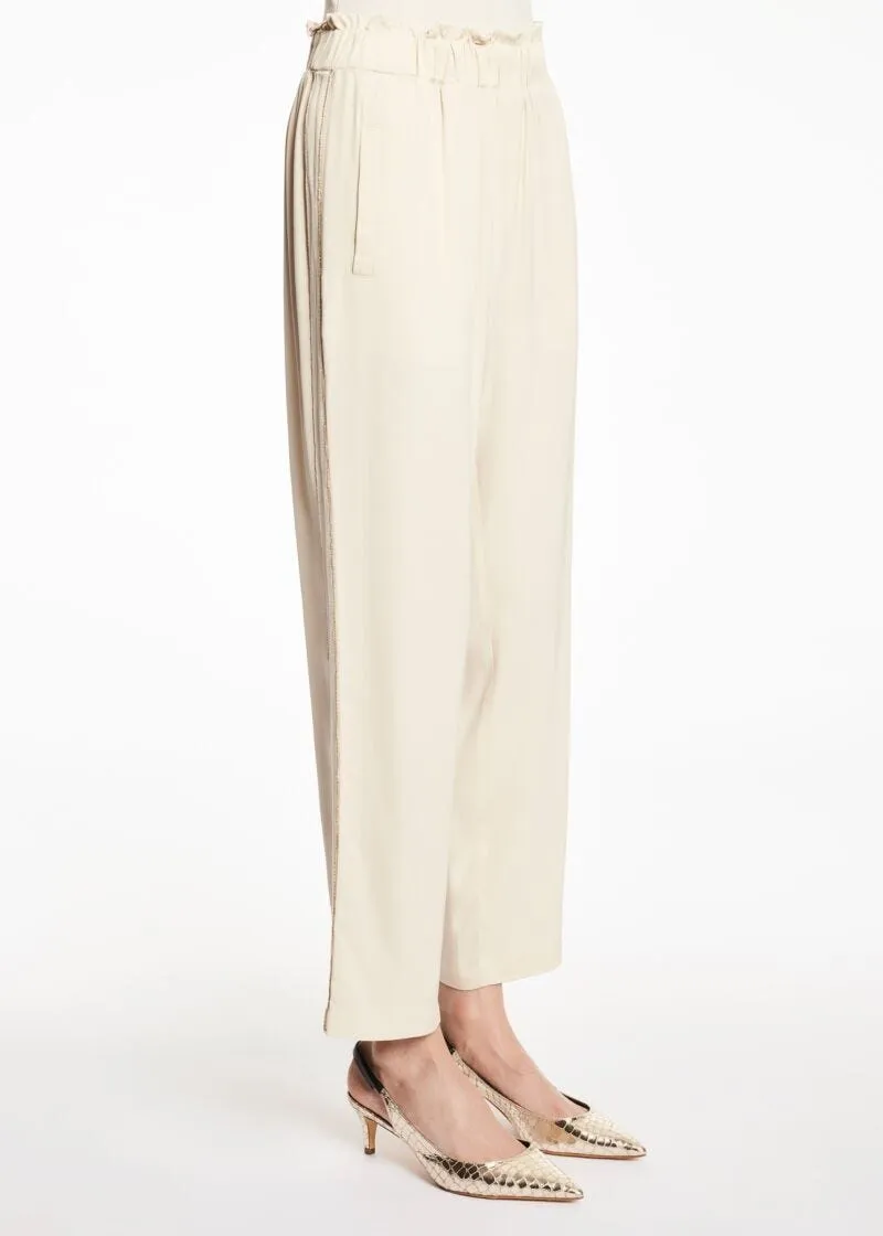 Pantaloni in twill