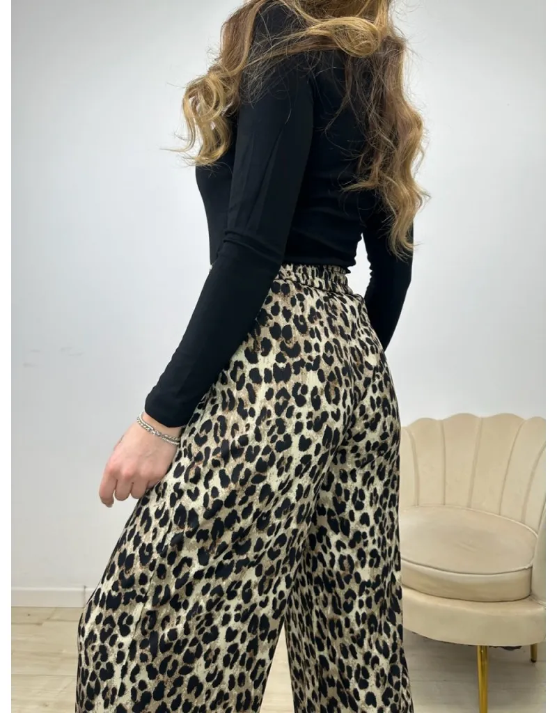 PANTALONI JOGGERS LARA MACULATO