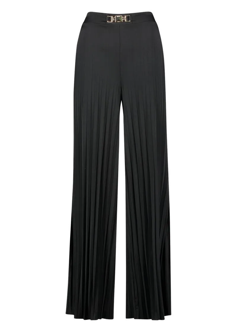 Pantaloni plissé a palazzo