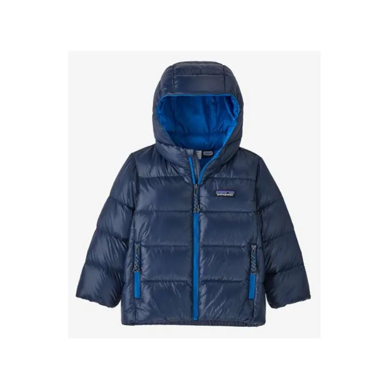 Patagonia Baby Hi-Loft Down Sweater Hoody New Navy Piumino Blu Jr