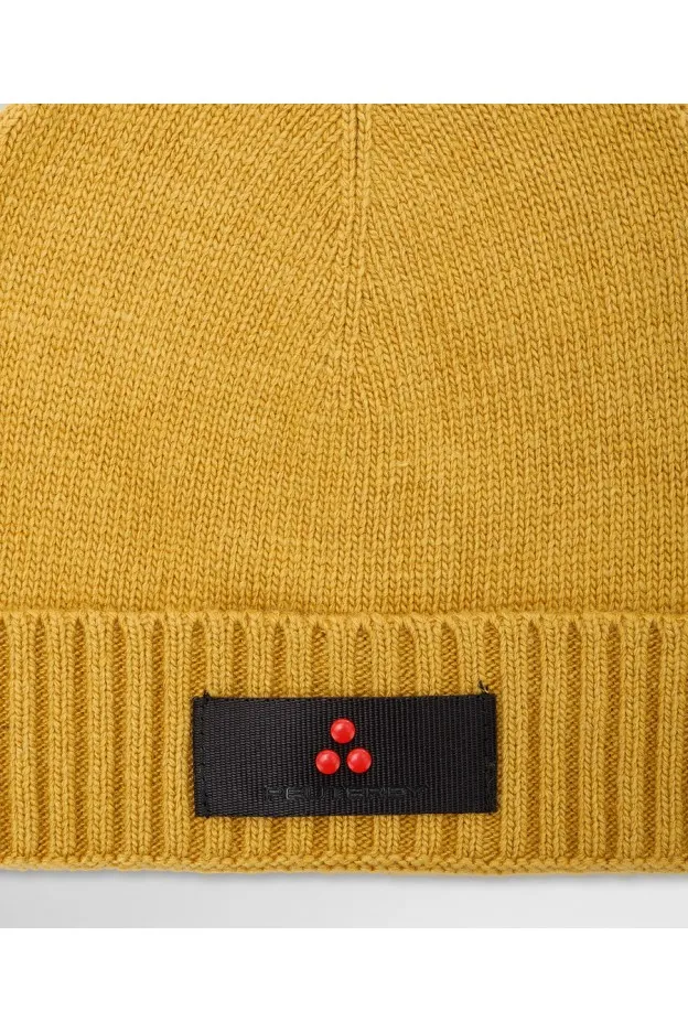 Peuterey Cappello in Tricost Misto Lana Ambra