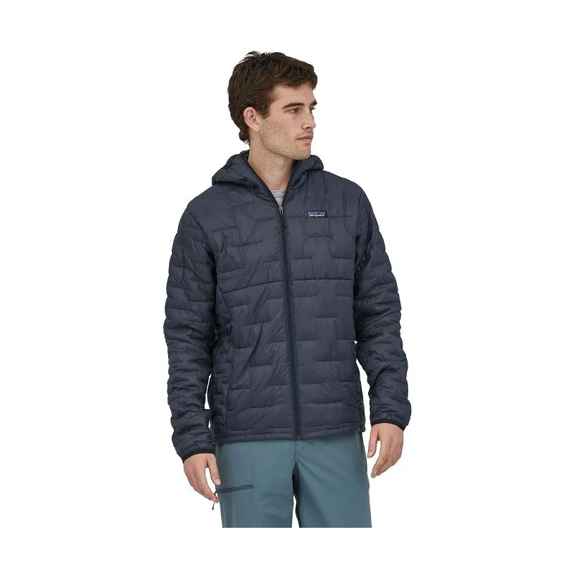 Piumino Patagonia Micro Puff Hoody (Sound Blue Sound Blue Smolder Blue) uomo