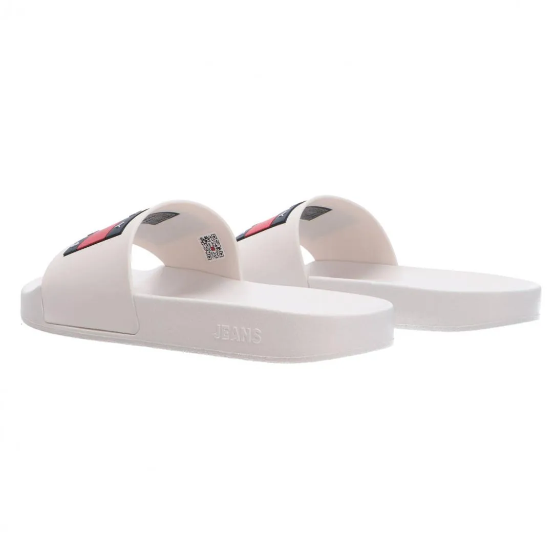 Pool slide ess Bianco