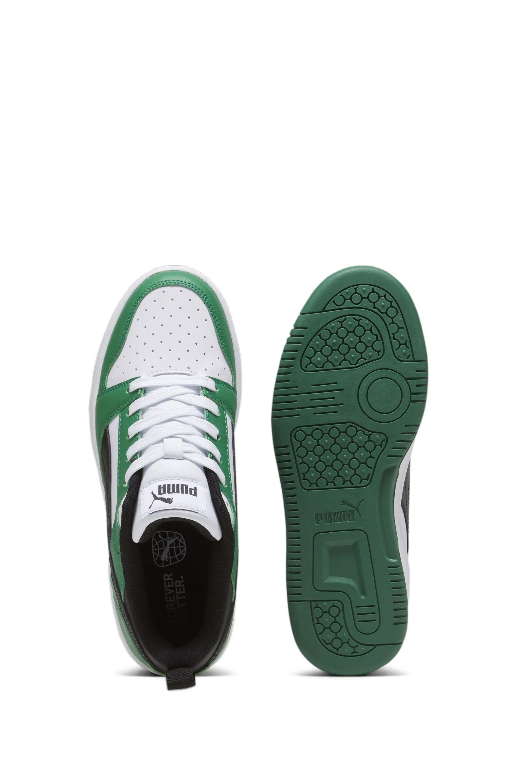 Puma Rebound V6 Lo Youth Trainers    