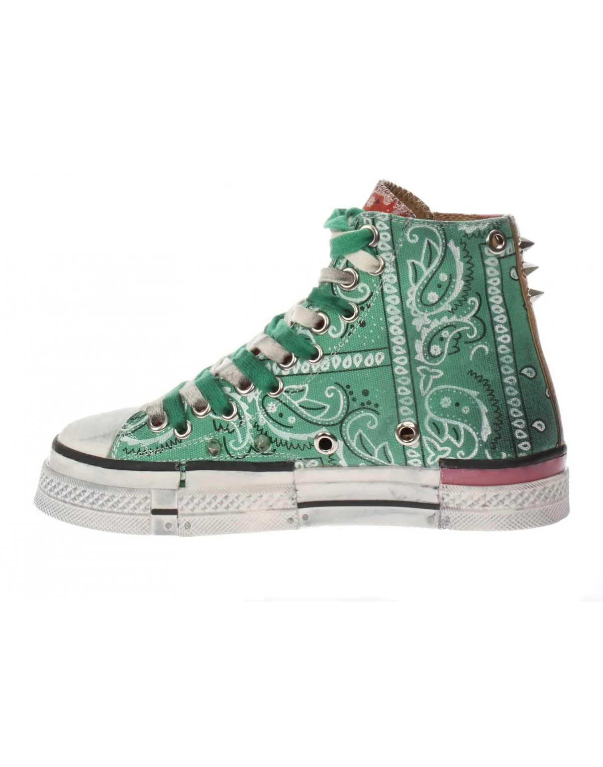 Rebecca White  Sneaker Alta Canvas