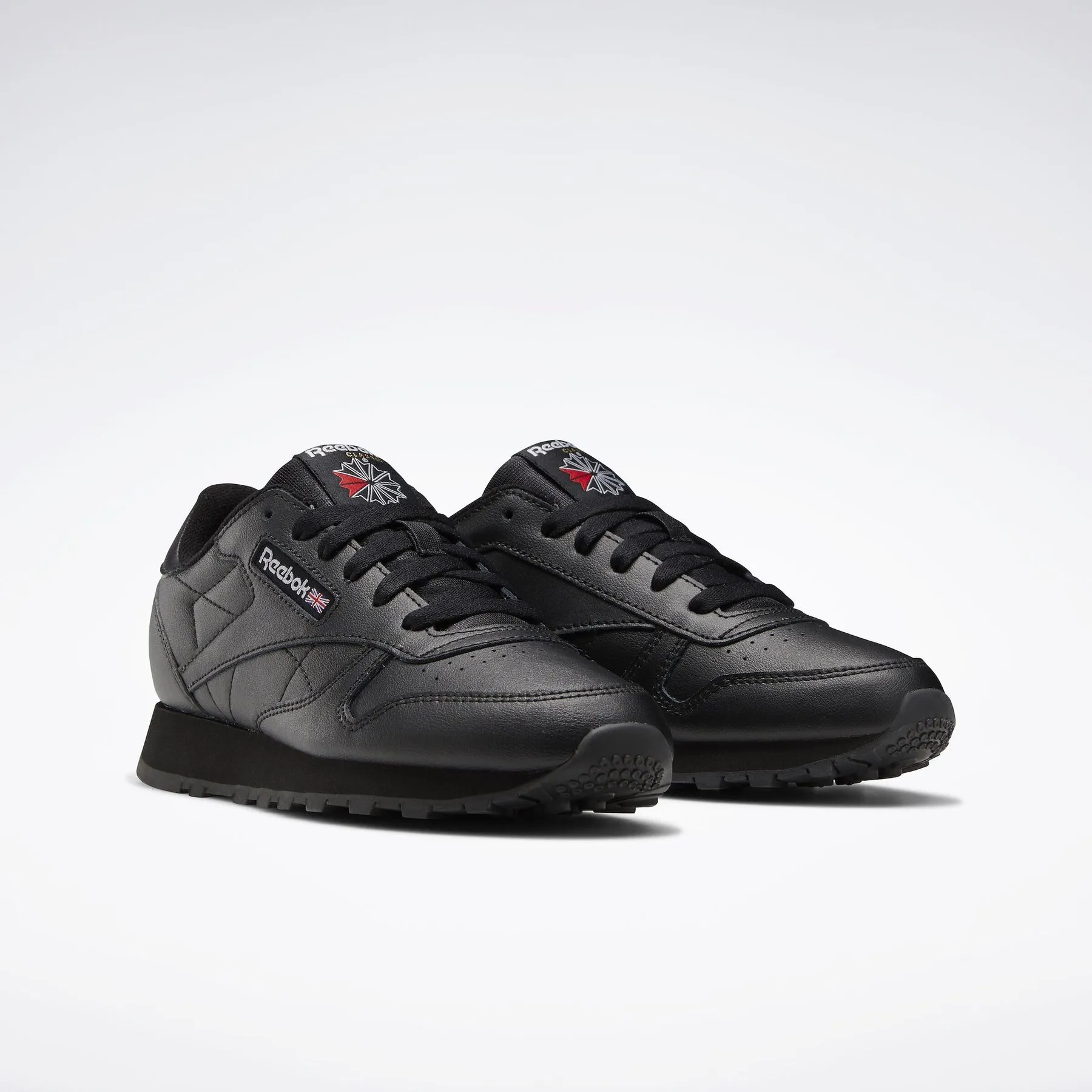 REEBOK Classic Leather Sneaker Bassa Donna - 100010470 Nero  