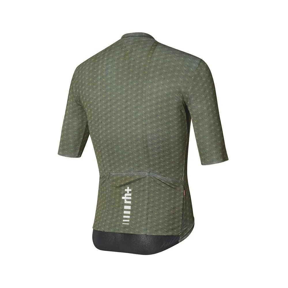Rh+ Maglia Ciclismo Super Light Nero Giallo Fluo Uomo