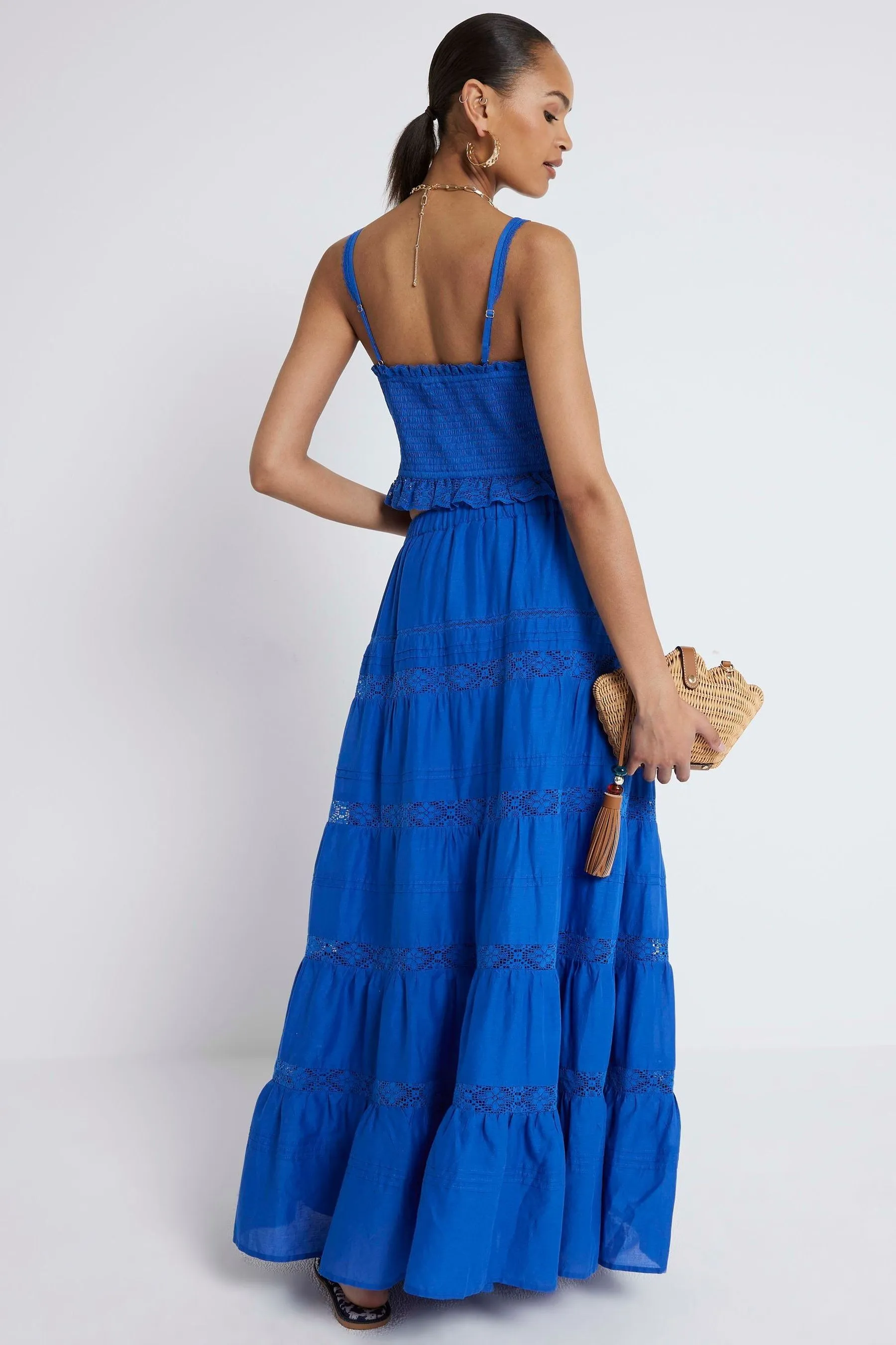 River Island - Gonna maxi a balze