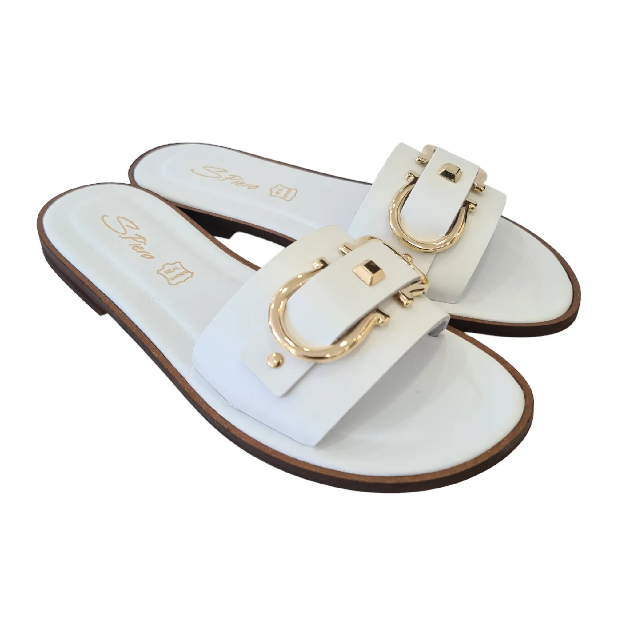 San Piero Sandalo Donna Bianco Rif.31