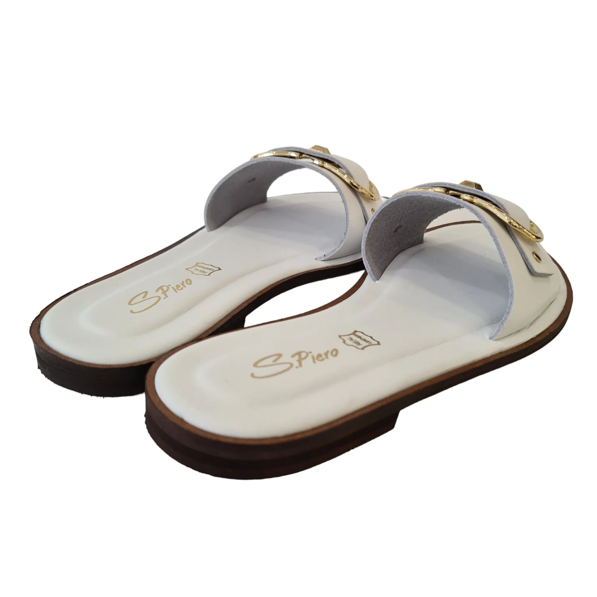 San Piero Sandalo Donna Bianco Rif.31