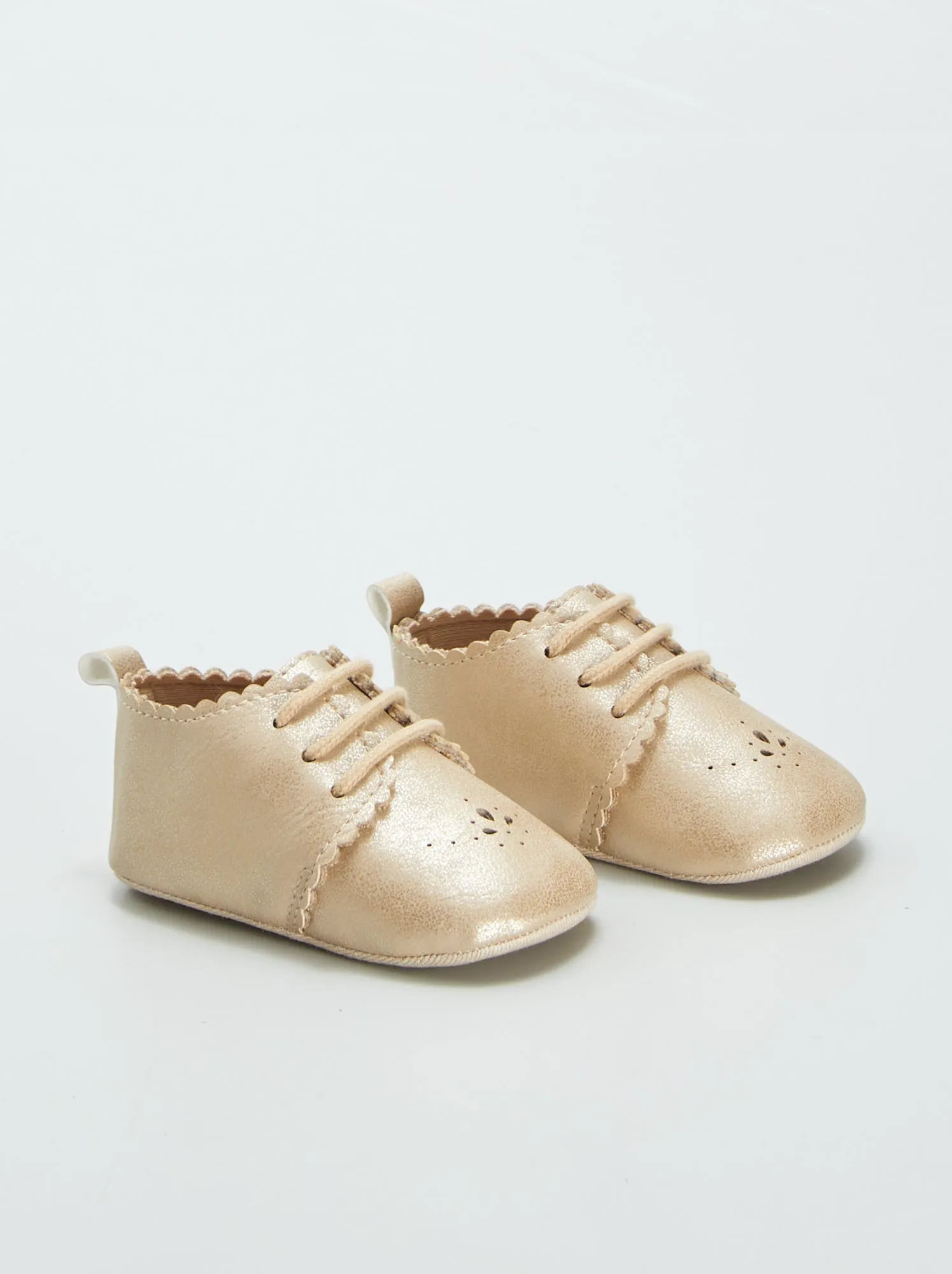 Scarpe alte 'cerbiatto' - GIALLO