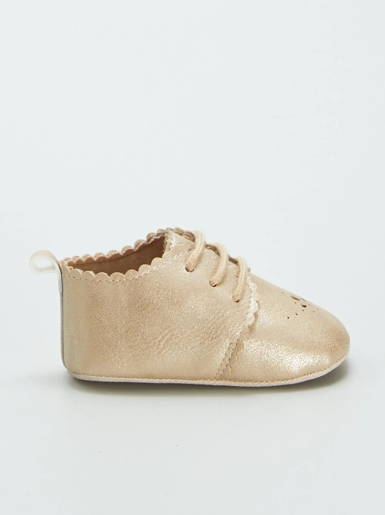 Scarpe alte 'cerbiatto' - GIALLO