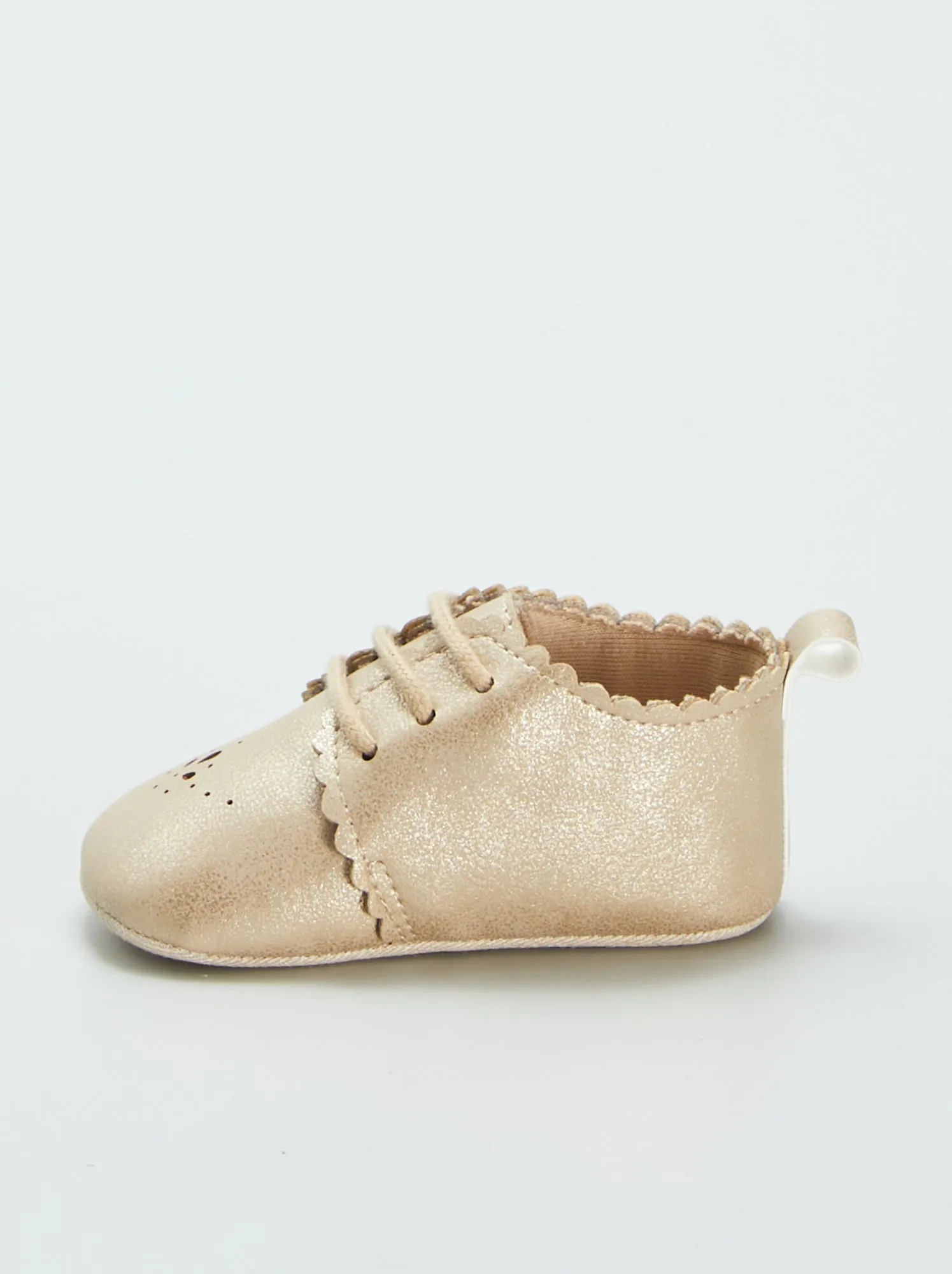 Scarpe alte 'cerbiatto' - GIALLO