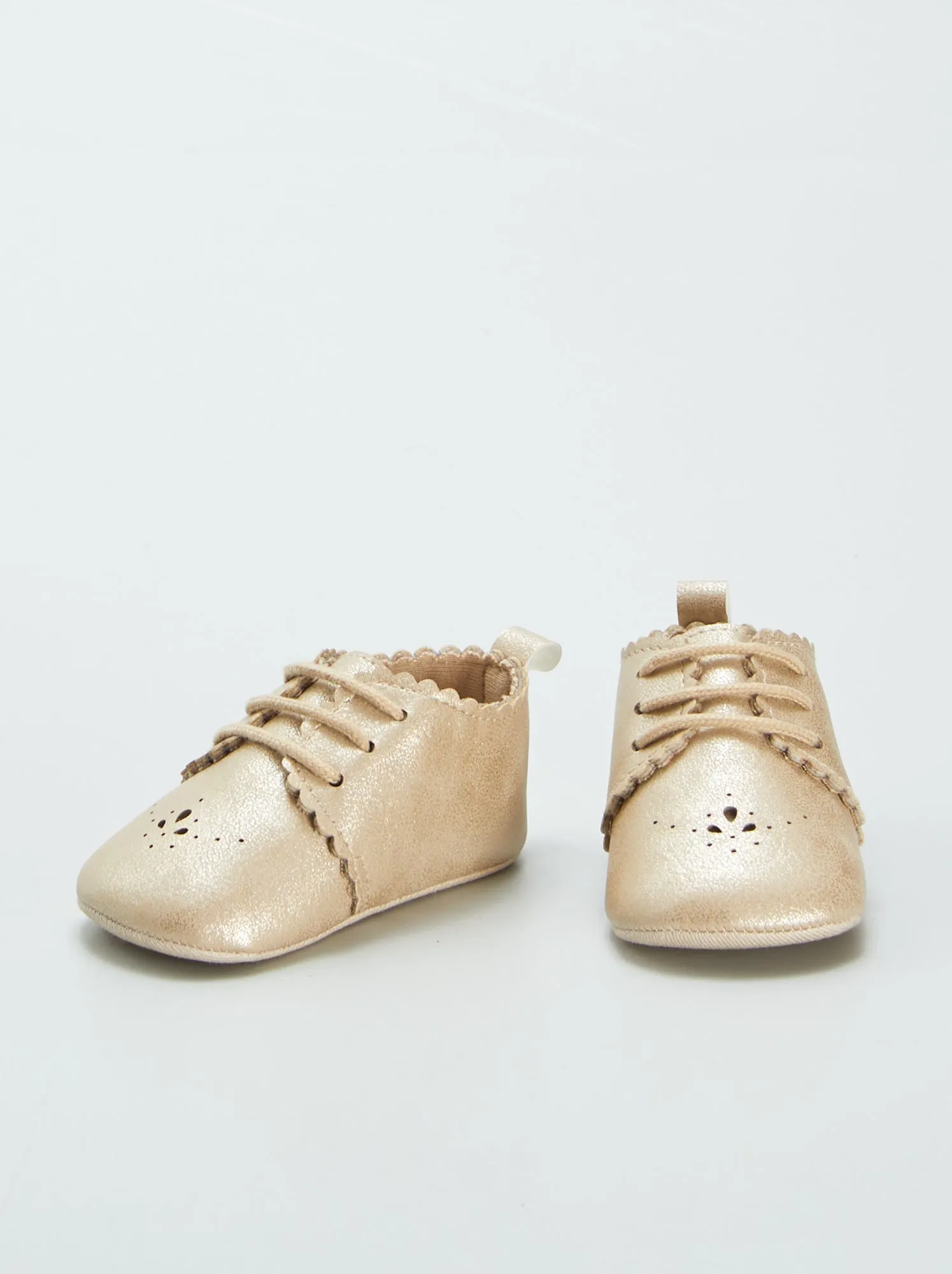 Scarpe alte 'cerbiatto' - GIALLO