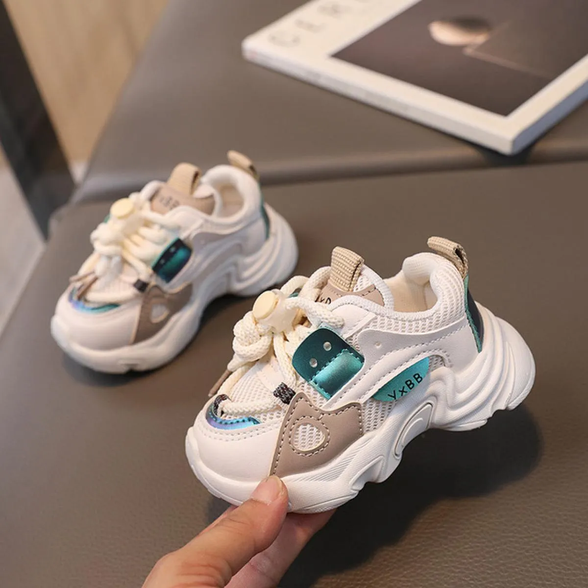 Scarpe da neonato Scarpe da ginnastica per bambini traspiranti Scarpe causali per ragazza Scarpe da ginnastica per bambini Scarp