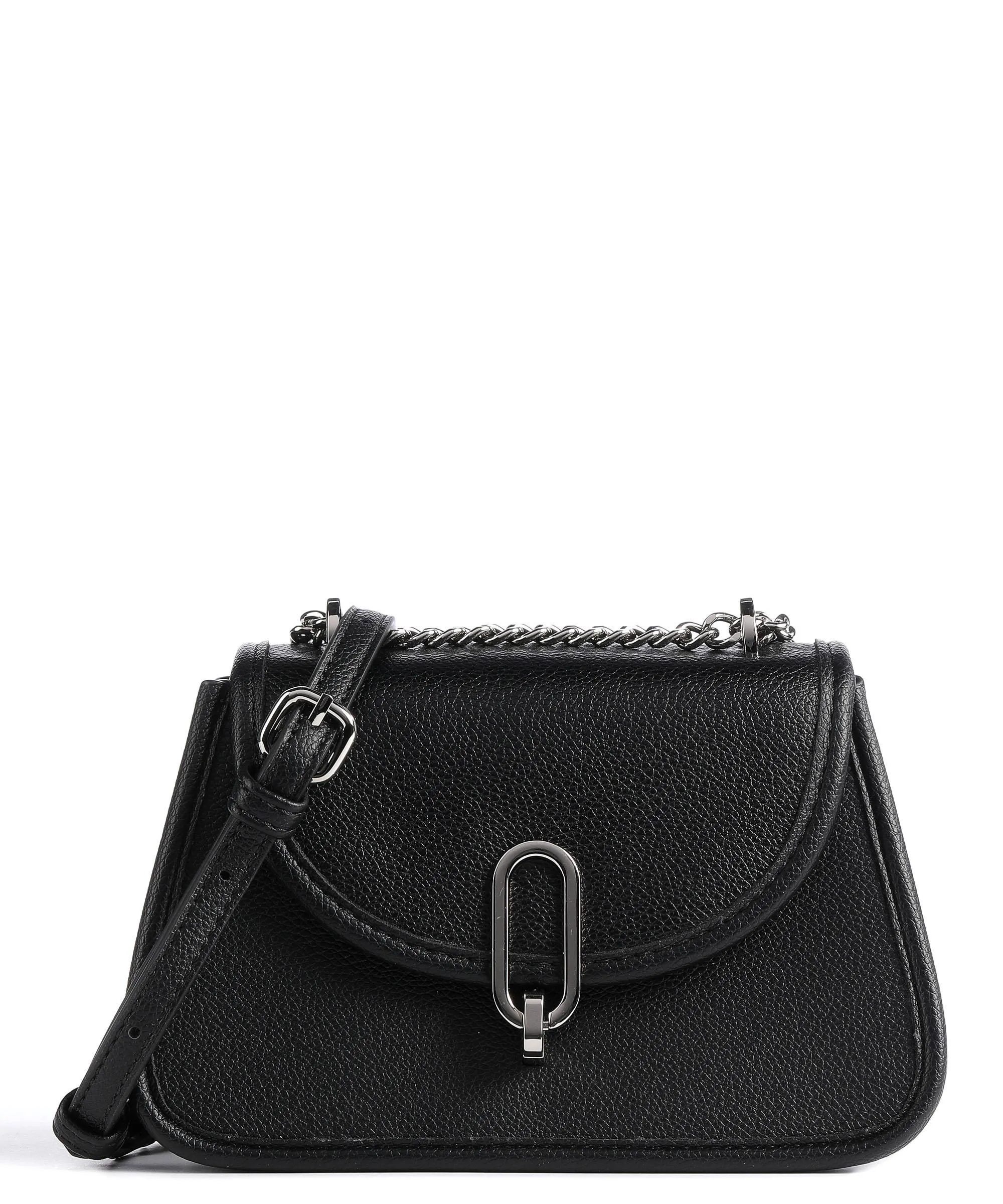  Seidenfelt Halsa Small Borsa a tracolla pelle sintetica nero  