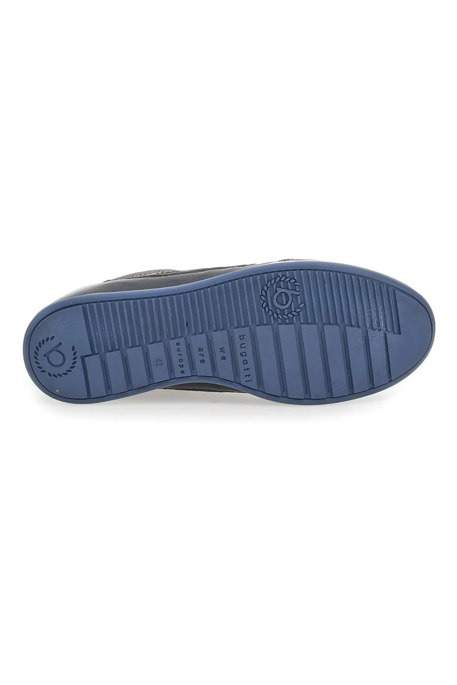 Slip on casual Bugatti 45063 4169 in pelle Blu
